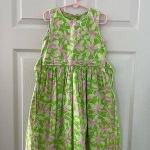 Lilly Pulitzer girls cotton dress.